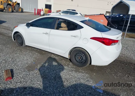 2011 Hyundai Elantra Gls from USA, damaged, VIN 5NPDH4AE9BH019454